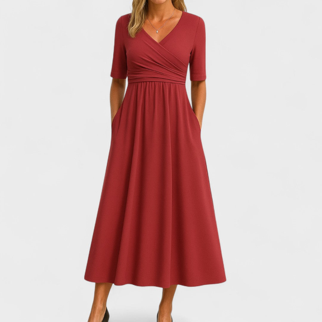 Phoeba | Elegant Midi Dress