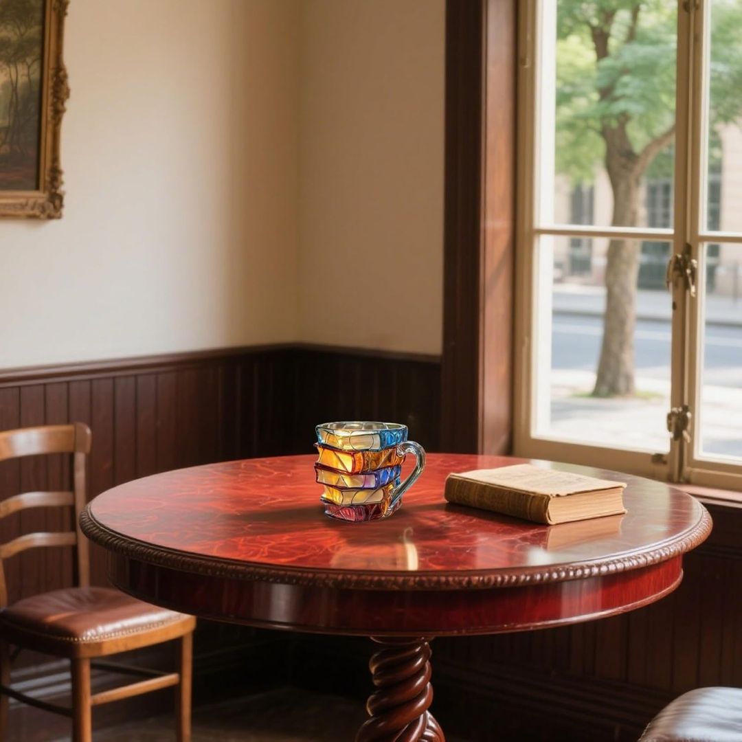 3D Mug Happiness of Reading Handmade – Original