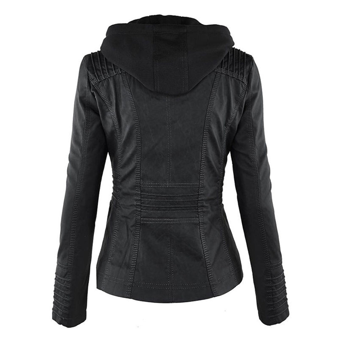 Elise™ | Elegant Leather Jacket