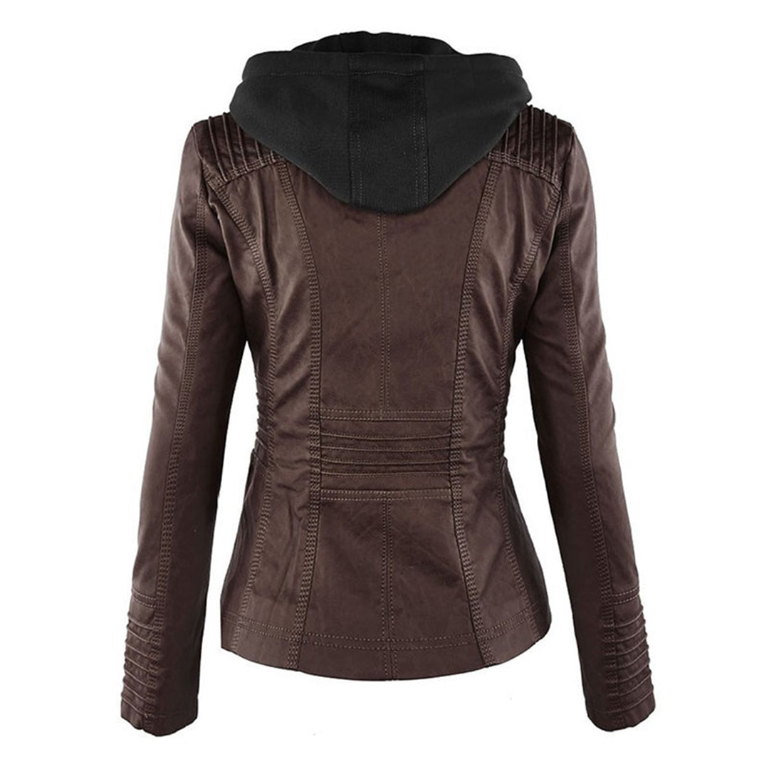 Elise™ | Elegant Leather Jacket