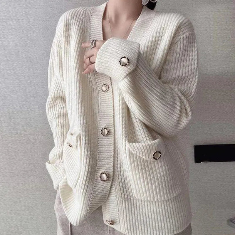 Léna™ – Soft Knit Oversized Cardigan