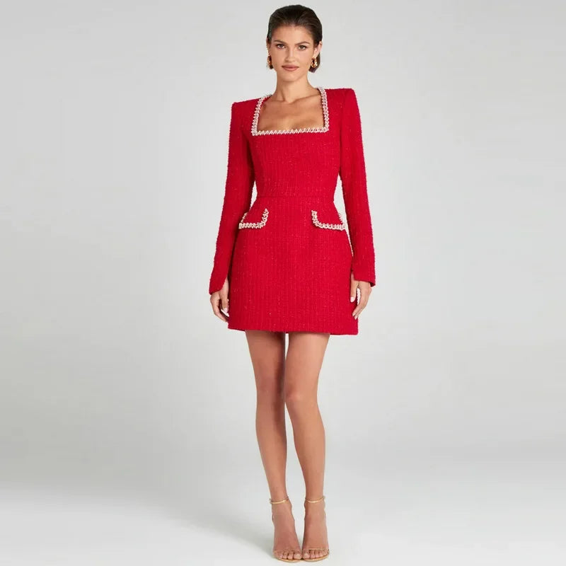 Selene™ | Velvet Mini Dress