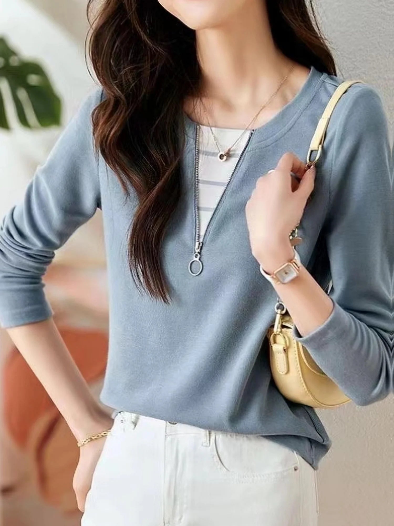 Camille™ – Zip Collar Sweatshirt