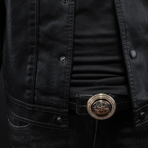 Tyrone | Rider Leather Jacket