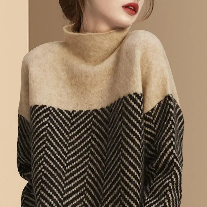 Amélie™ – Cashmere High-Neck Sweater