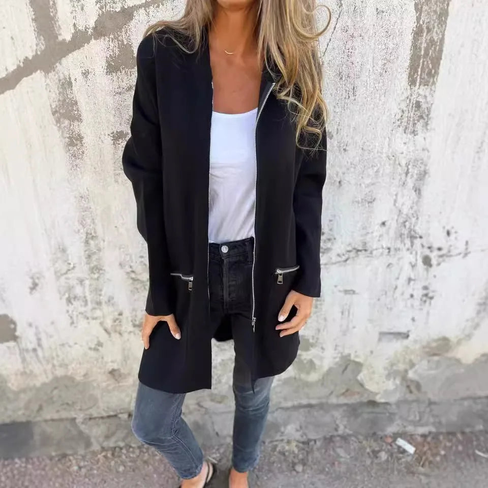 Camille™ – Hooded Zip Cardigan
