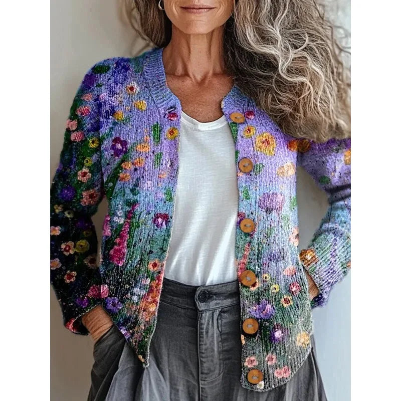 Camille™ – Artistic Knit Cardigan