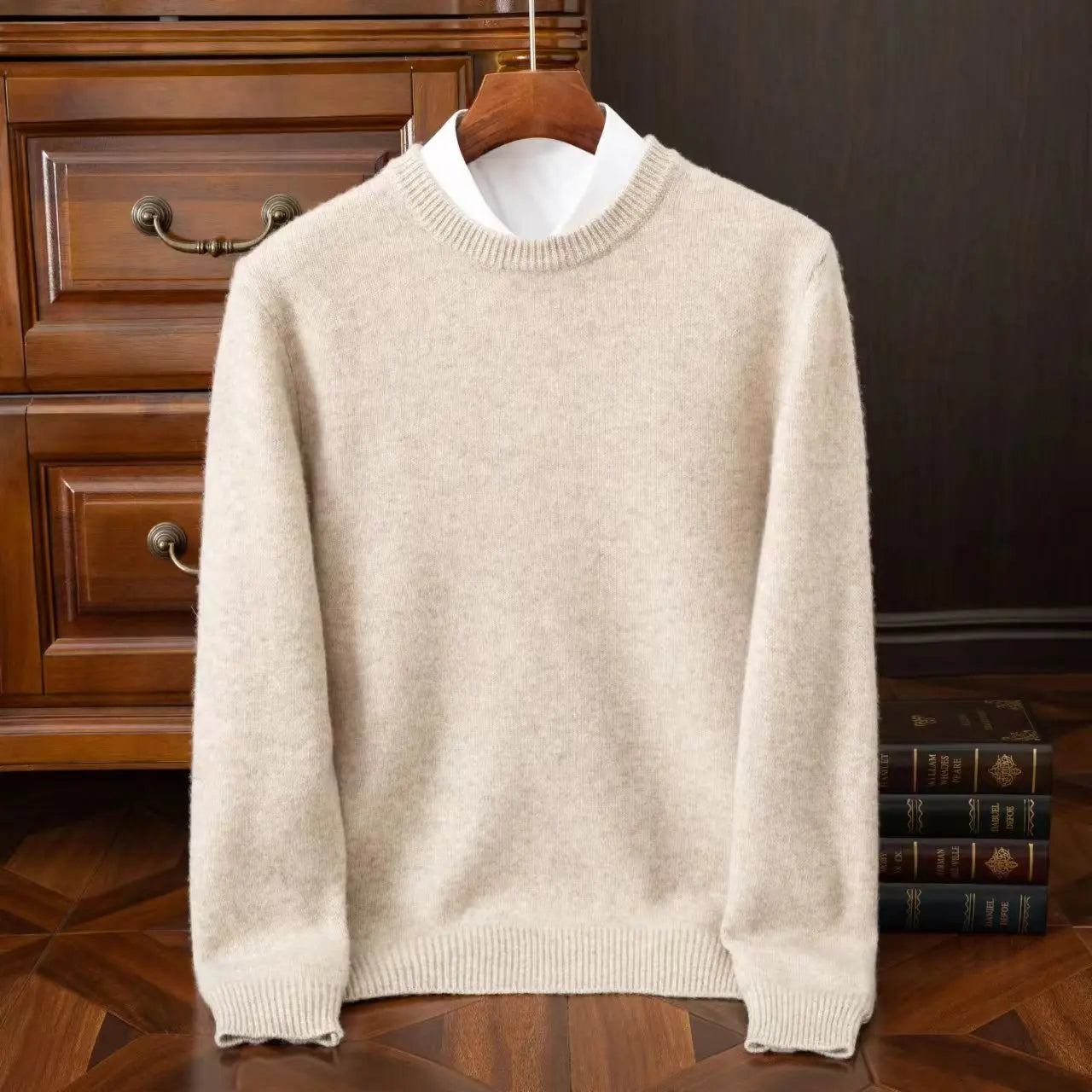 Ellis™ – Pure Cashmere Crewneck
