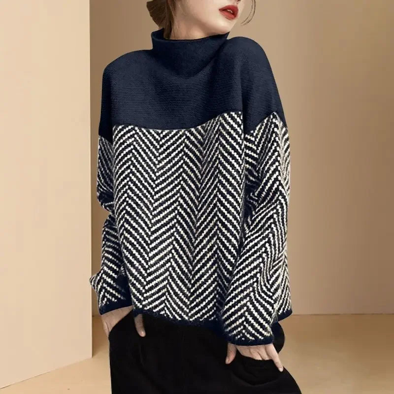 Amélie™ – Cashmere High-Neck Sweater