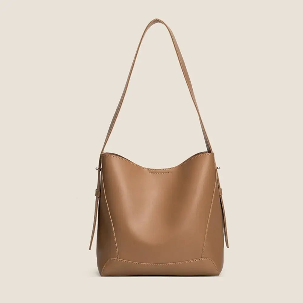 Elise™ – Genuine Leather Minimalist Shoulder Bag