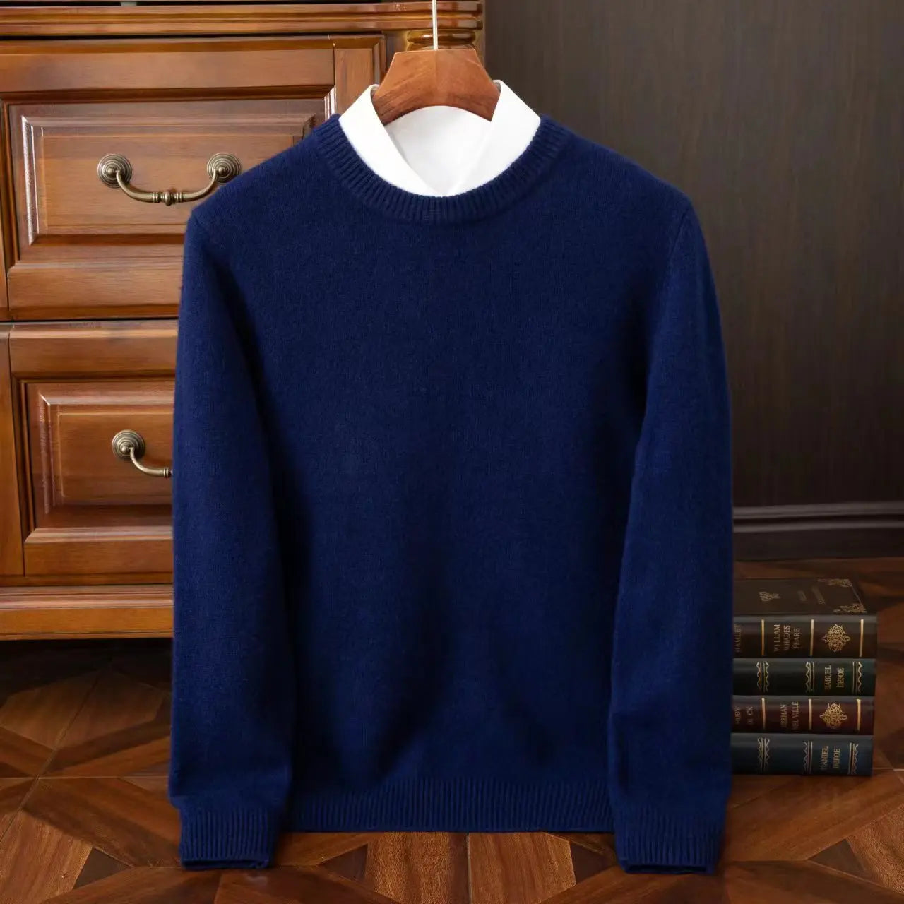 Ellis™ – Pure Cashmere Crewneck