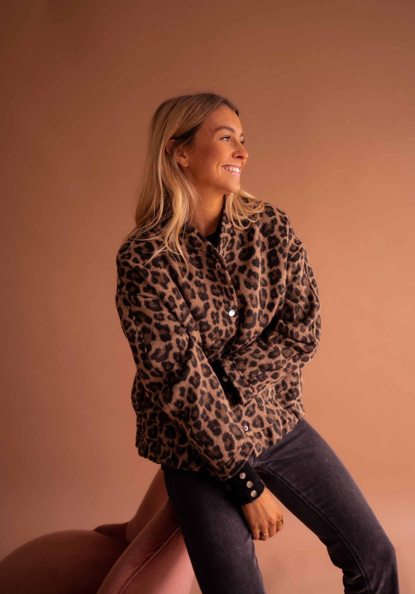 Camille™ – Leopard Print Jacket