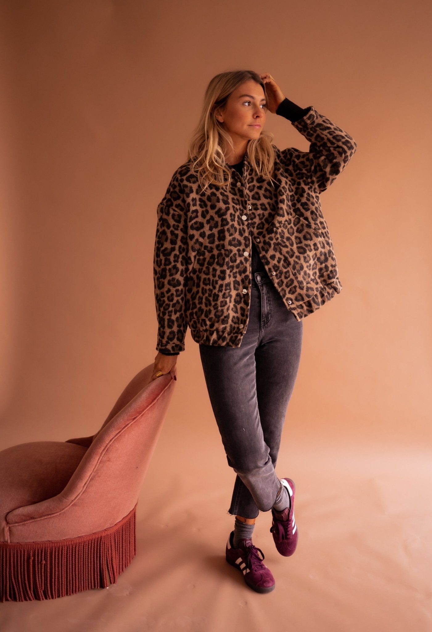 Camille™ – Leopard Print Jacket
