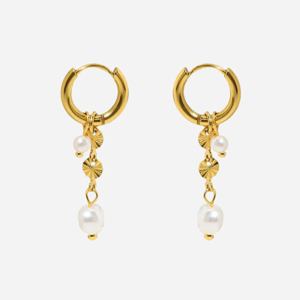 Lyannette | Sunburst Earrings 18K Gold