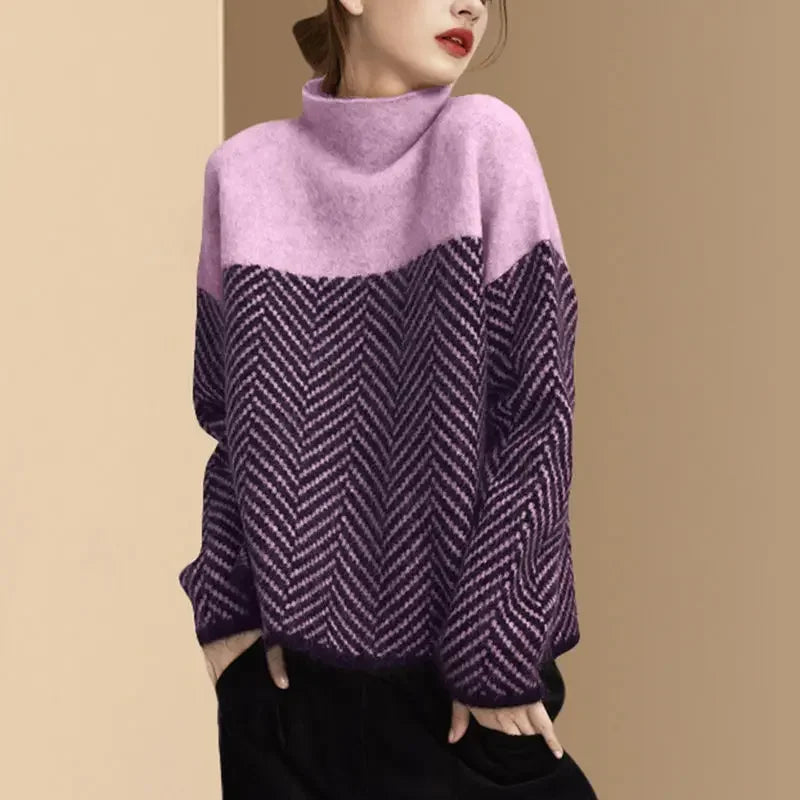 Amélie™ – Cashmere High-Neck Sweater