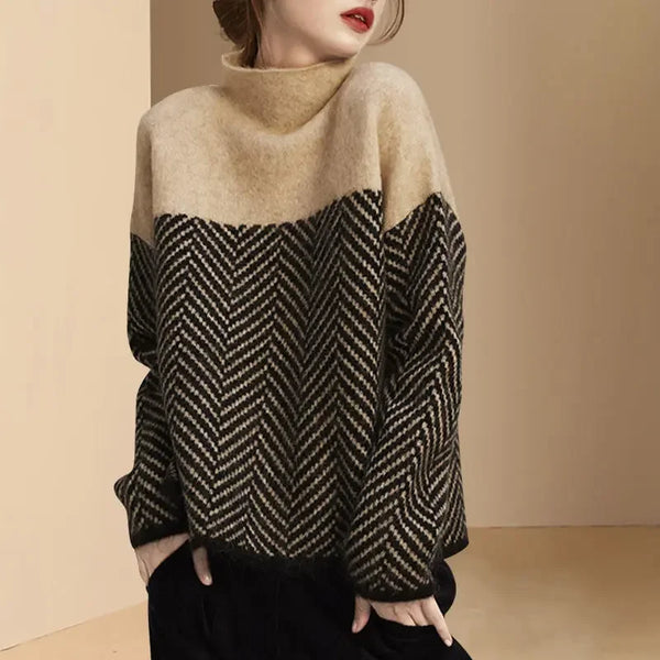 Amélie™ – Cashmere High-Neck Sweater