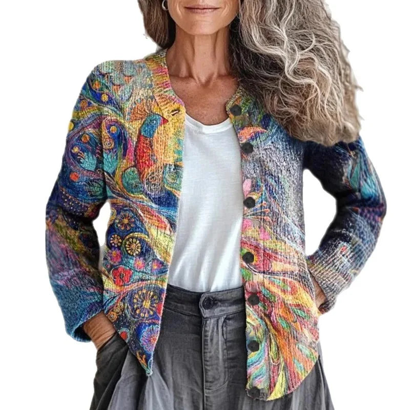 Camille™ – Artistic Knit Cardigan
