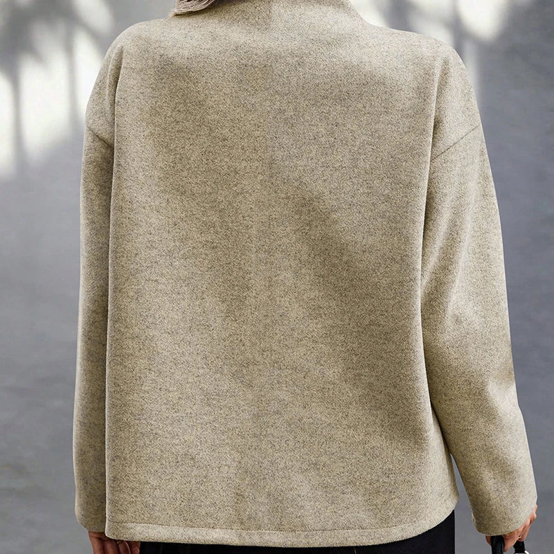 Élise™ – Wool Blend Double-Breasted Coat