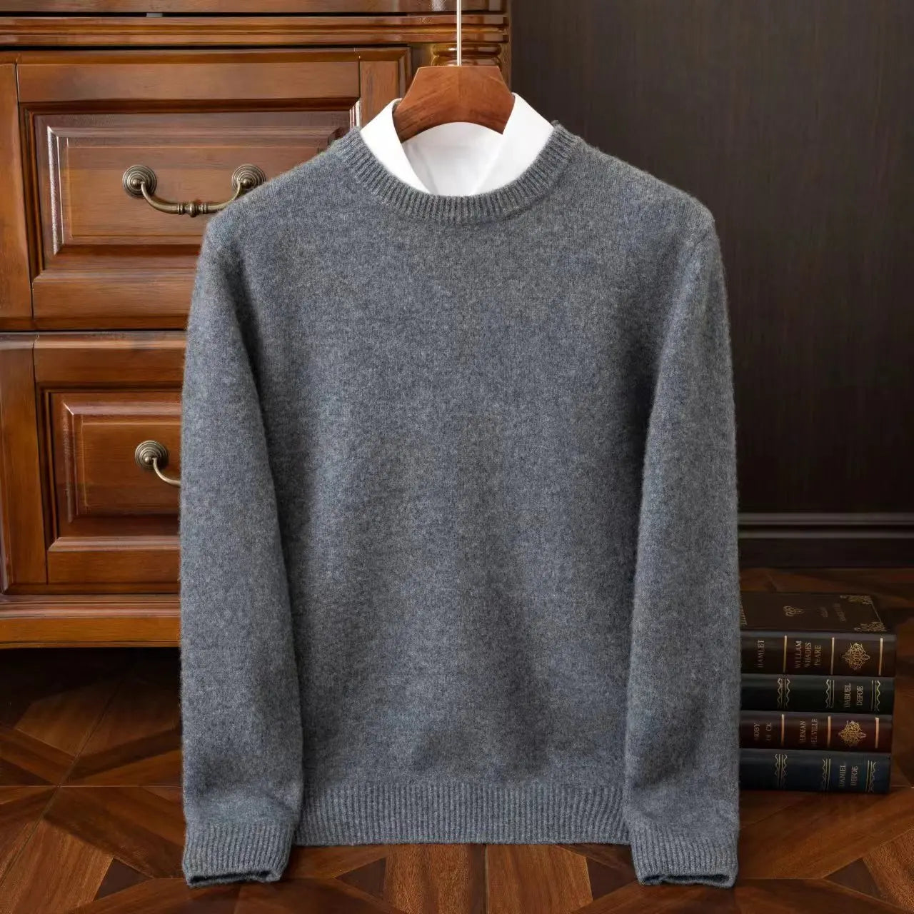 Ellis™ – Pure Cashmere Crewneck