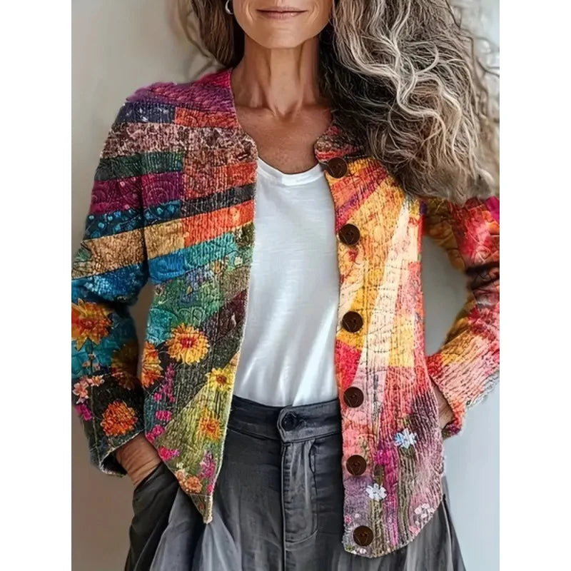 Camille™ – Artistic Knit Cardigan