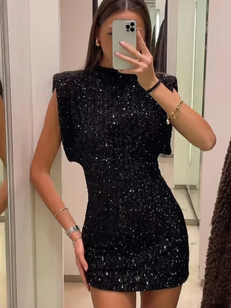 Célia™ – Sequin Mini Dress