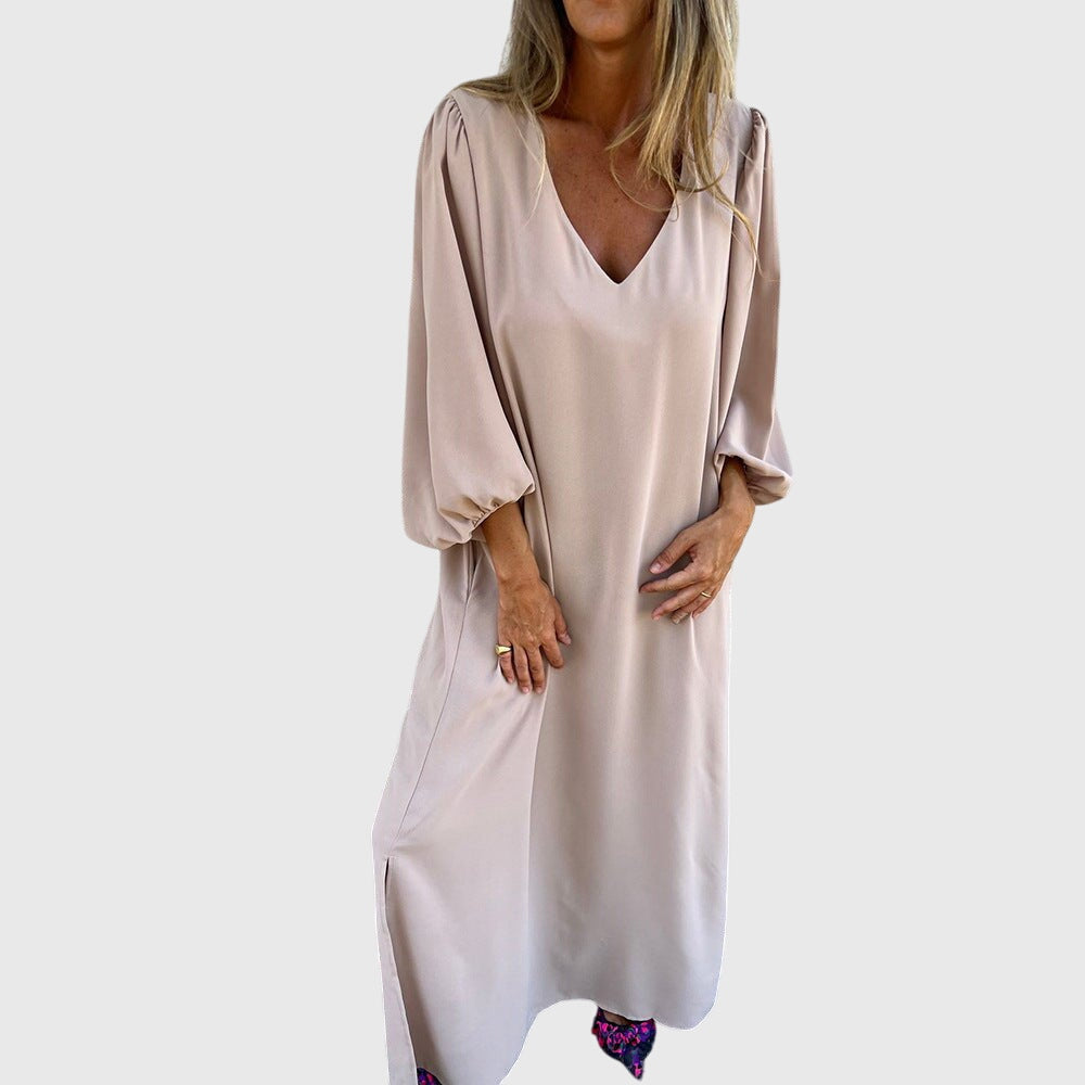 Carol™ - Long Boho Dress with Pockets