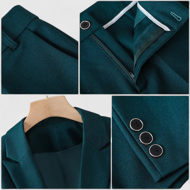 Alayzia | Sophisticated Blazer Set