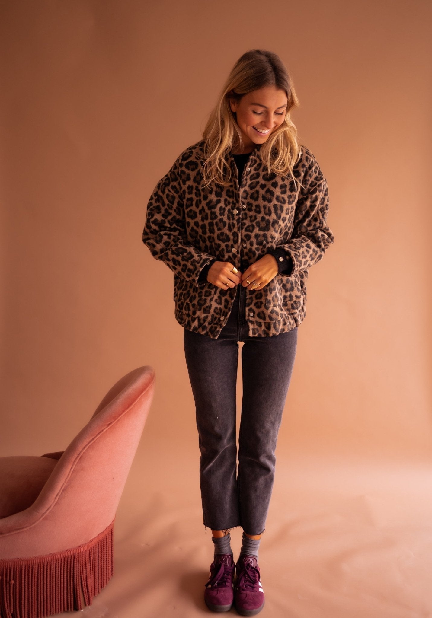 Camille™ – Leopard Print Jacket