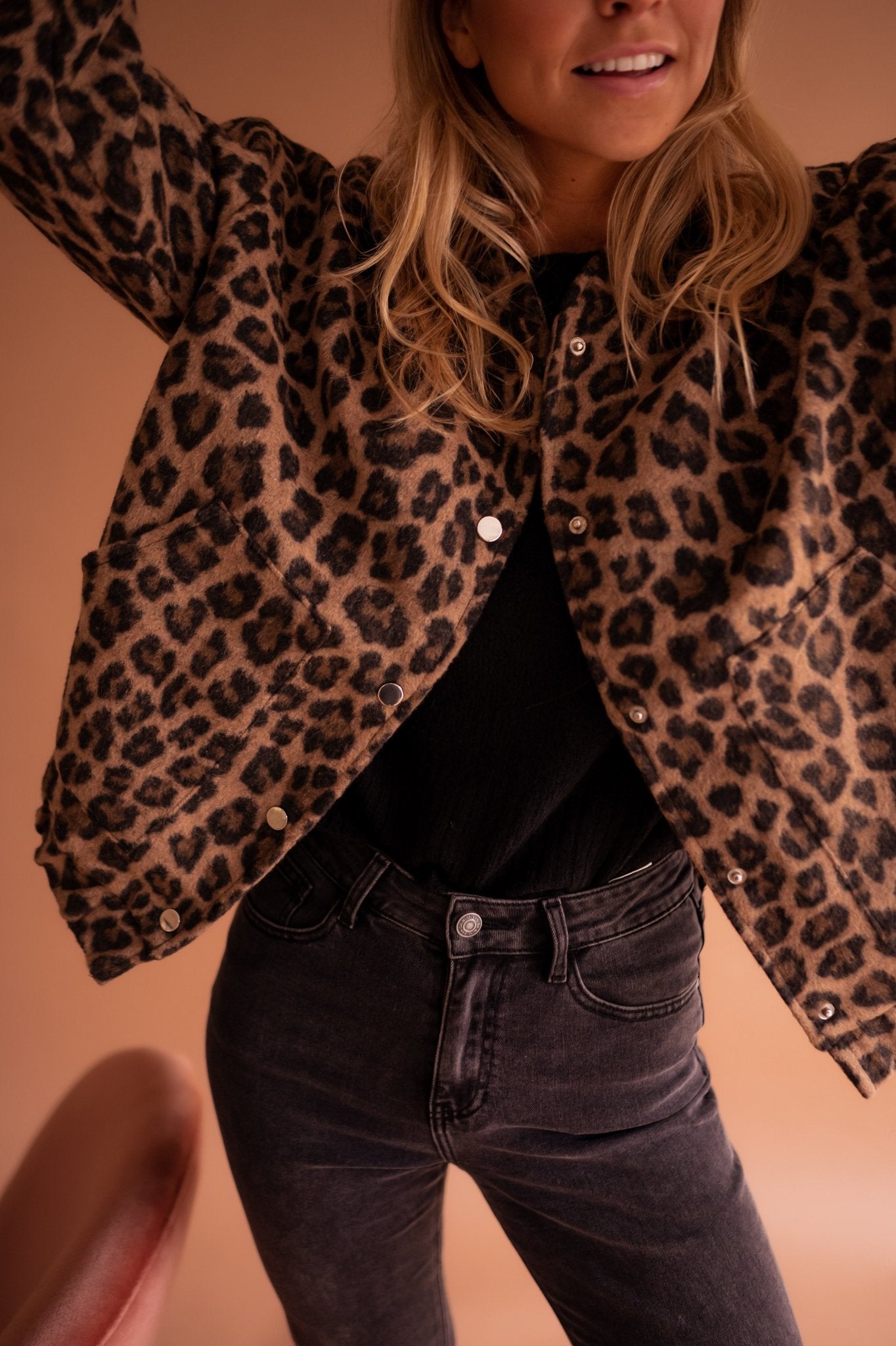 Camille™ – Leopard Print Jacket