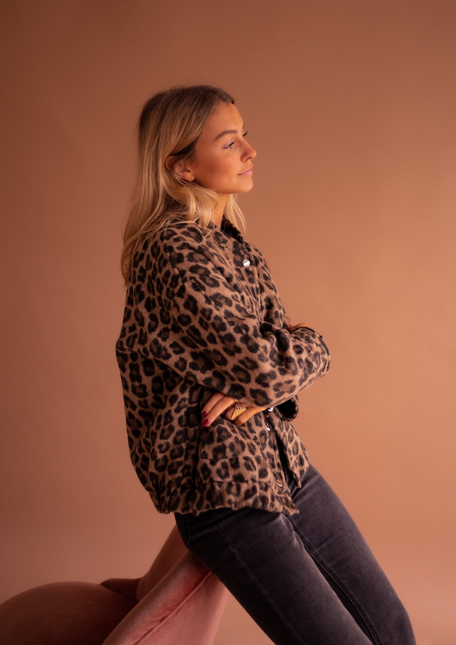 Camille™ – Leopard Print Jacket