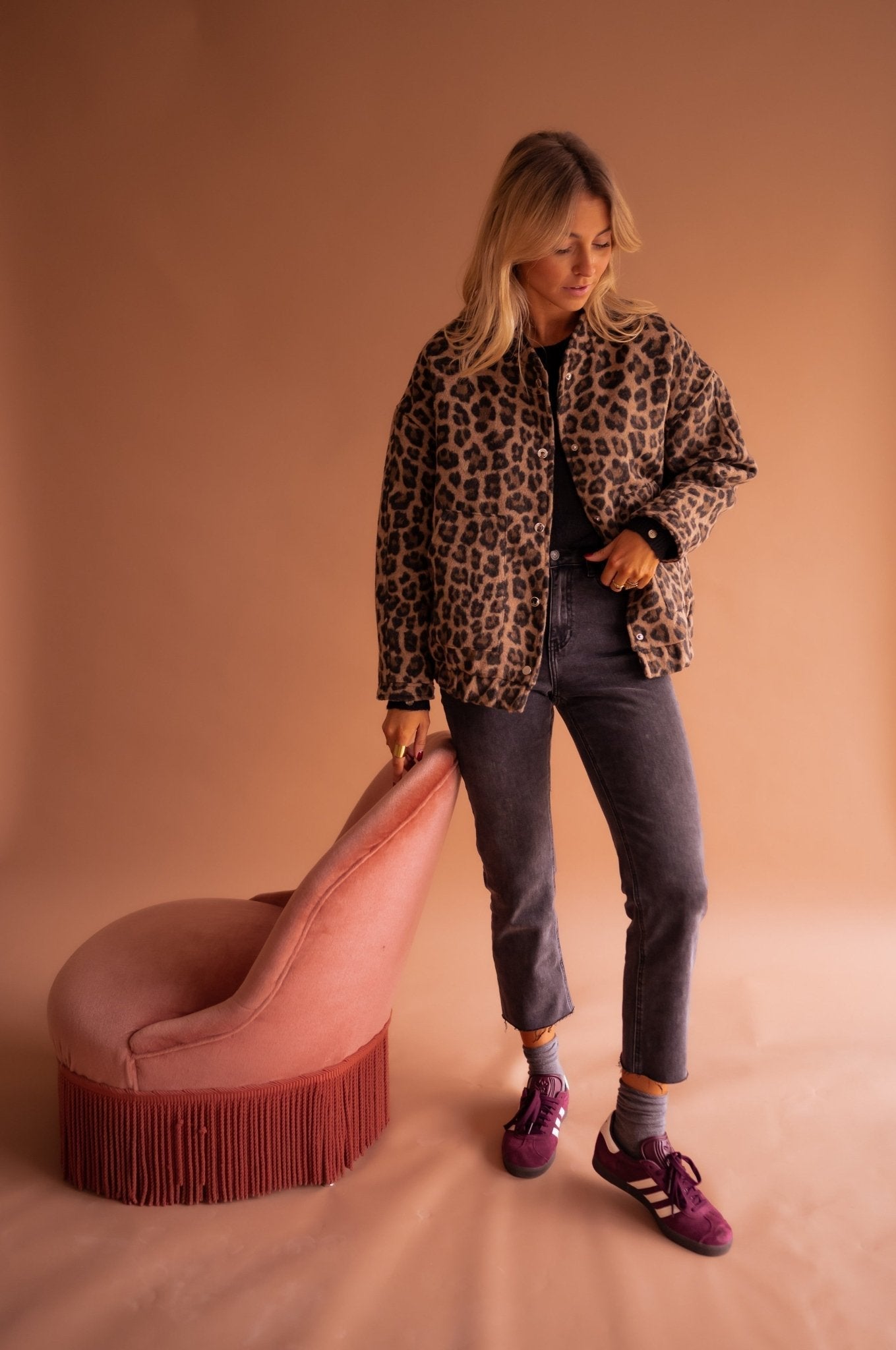 Camille™ – Leopard Print Jacket