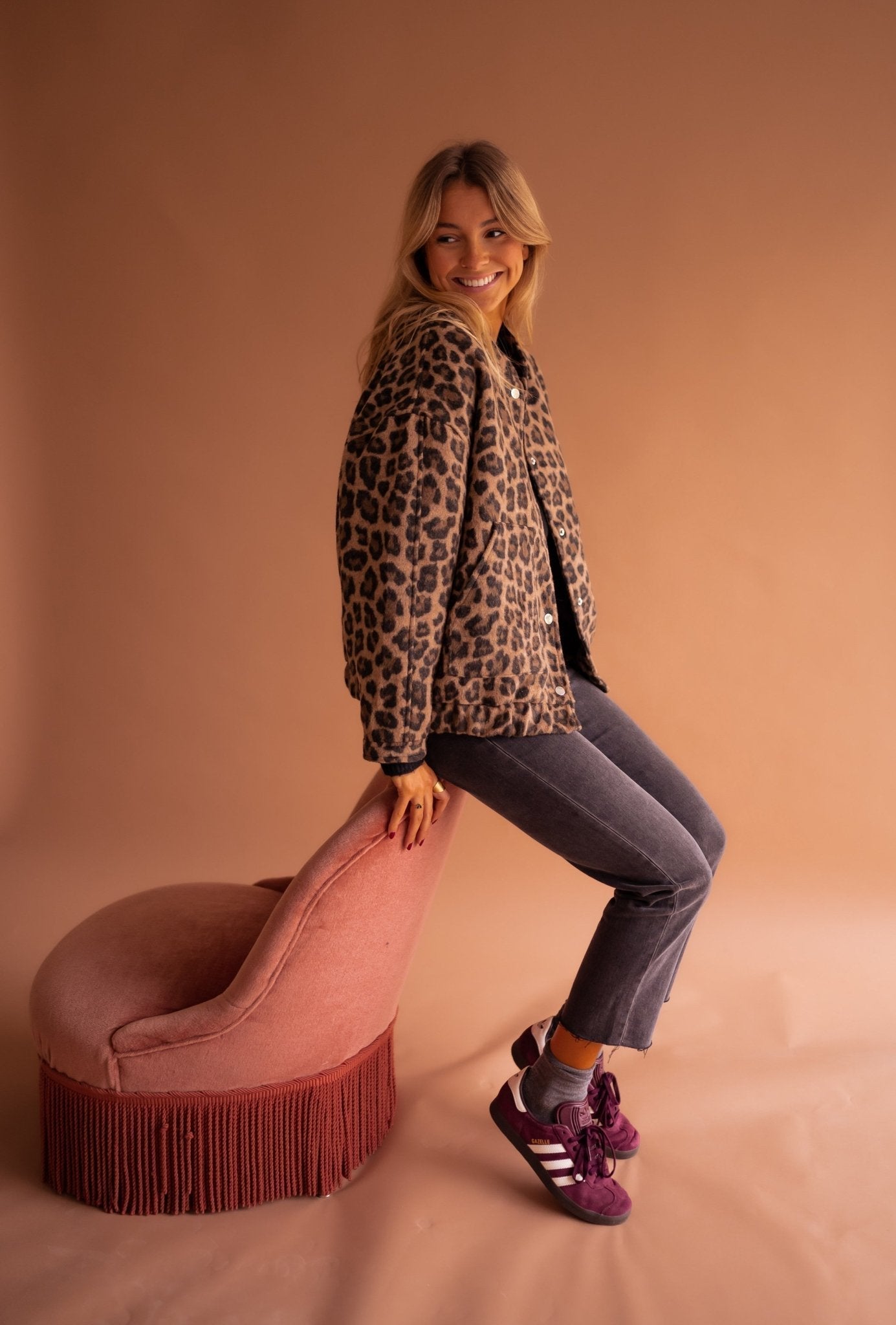 Camille™ – Leopard Print Jacket